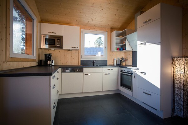 Ruim houten chalet voor 12 personen aan de piste in Turracherhöhe - thumbnail 4