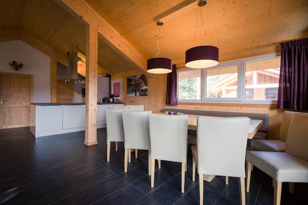 Aan de piste: Ruim houten chalet in Turracherhöhe voor 13 personen - thumbnail 4