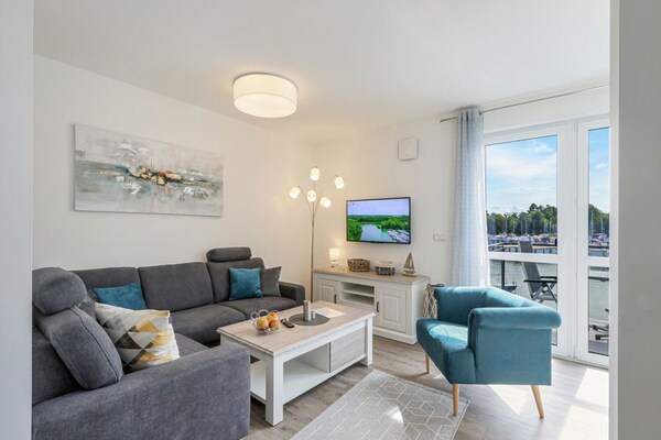 Appartement aan de Müritz met privéstrand op 400 meter - thumbnail 2