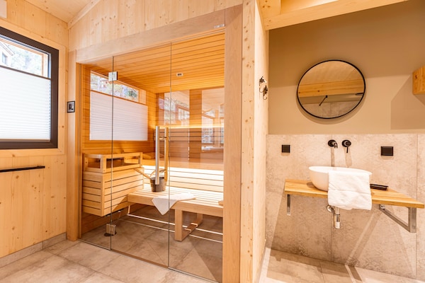 Ruim chalet voor 8 met sauna en hot tub op de Turracher Höhe - thumbnail 5