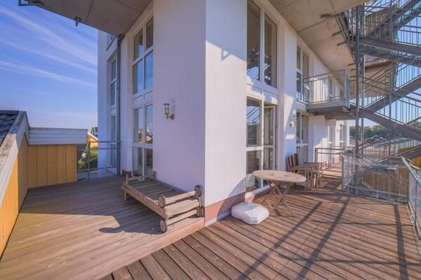 Seeadler Classic 203: Appartement aan de Müritz met privéstrand - thumbnail 5