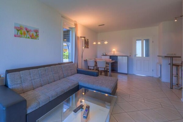 4-persoons appartement in Rechlin op 400 m van het strand - thumbnail 2