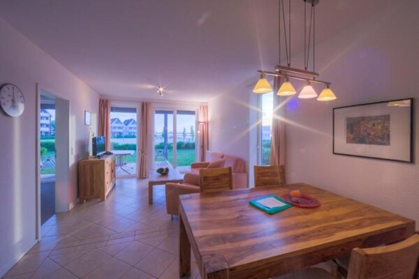 Licht appartement bij de Müritz, strand op 400 meter - thumbnail 3