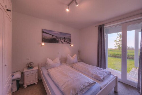 Licht appartement voor 4 personen op 400 meter van het strand in Rechlin - thumbnail 5