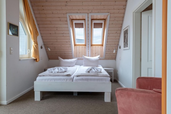 Appartement Kapitänsdeck voor 4 aan de Müritz met privéstrand - thumbnail 4