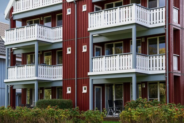 Kapitänsdeck 6 Pers 475: Appartement aan de Müritz met privéstrand - thumbnail 5