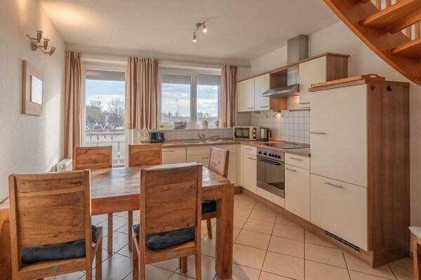 Kapitänsdeck 6 persoons appartement nabij de Müritz - thumbnail 3