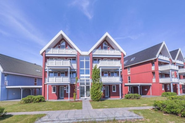 Knus appartement Mitteldeck 463 aan de Müritz met privéstrand - thumbnail 1