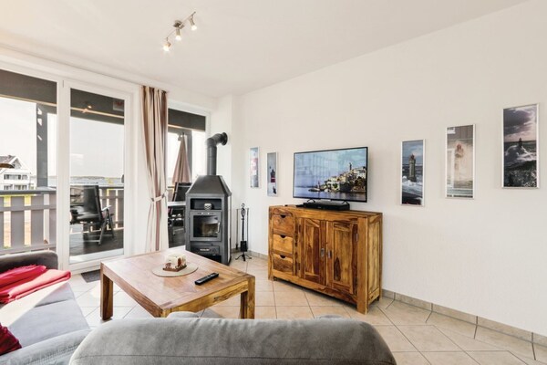 Knus appartement voor 3 aan de Müritz met privéstrand in Rechlin - thumbnail 3