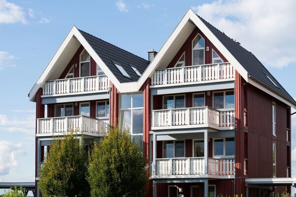 Mitteldeck 523: Appartement aan de Müritz met privéstrand op 400 meter - thumbnail 1