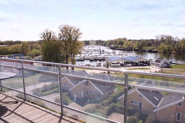 Seeadler 209: Appartement aan de Müritz met privéstrand in Rechlin - thumbnail 5