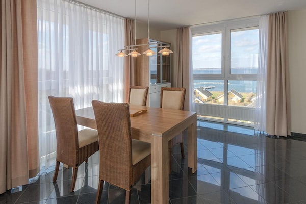 Seeadler 209: Appartement aan de Müritz met privéstrand in Rechlin - thumbnail 2