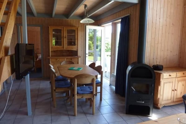 Rustiek vakantiehuis nabij de Müritz met strand op 400 meter - thumbnail 4