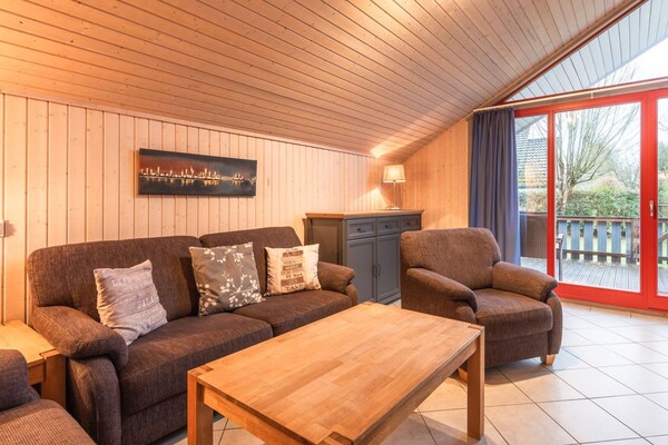 FH Wildgans Comfort: Vrijstaand vakantiehuis met sauna en kachel aan het meer - thumbnail 2