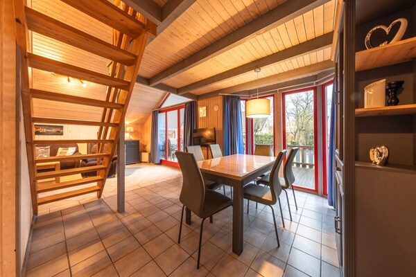 FH Wildgans Comfort: Vrijstaand vakantiehuis met sauna en kachel aan het meer - thumbnail 4
