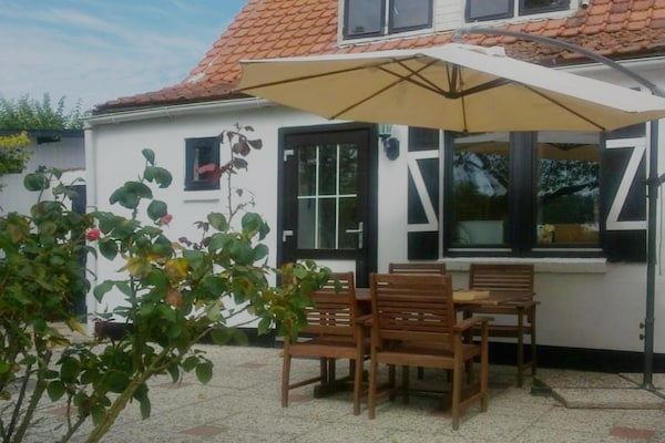 Charmante dijkcottage bij Breskens: huisdiervriendelijk vakantiehuis - thumbnail 5