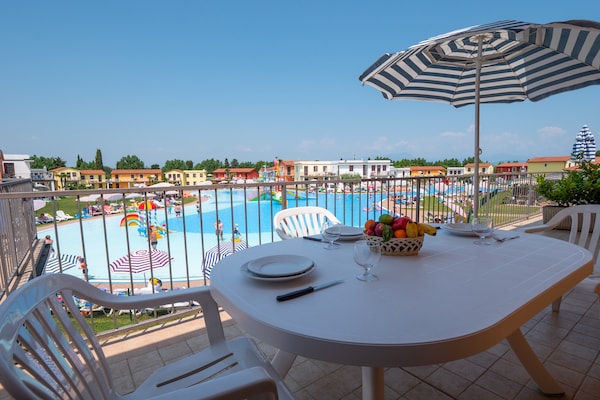 Ruim appartement voor 6 personen in Castelnuovo del Garda - thumbnail 2