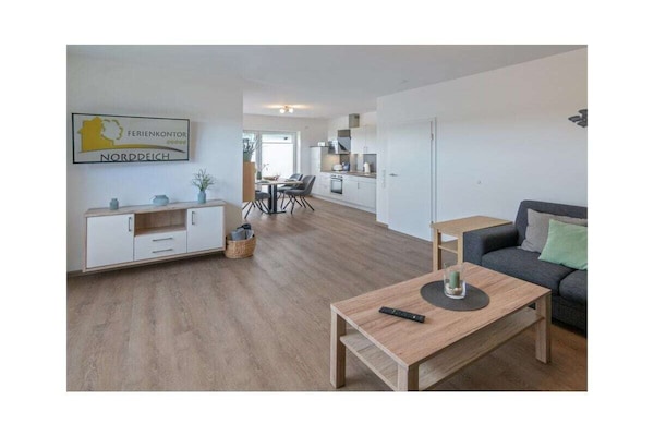 Modern vakantiehuis met sauna en terras in Norddeich - thumbnail 2