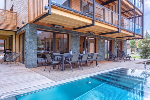 Exclusief 8-persoons appartement met privé-spa en sauna vlakbij de skilift - thumbnail 5