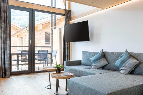 Penthouse voor 10 met privésauna en zwembad aan de Kreischberg - thumbnail 1