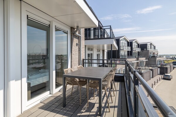 Vista Maris: Luxe appartement met panoramisch zeezicht in Sint-Annaland - thumbnail 5