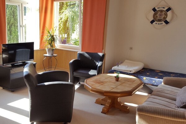 Gezellig appartement in Waren aan de Müritz, op 5 minuten van het centrum - thumbnail 5