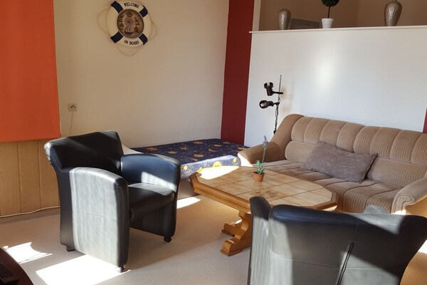 Gezellig appartement in Waren aan de Müritz, op 5 minuten van het centrum - thumbnail 6
