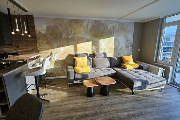 Stijlvol gerenoveerd appartement voor 3 personen op 100 meter van het centrum van Norderney - thumbnail 6