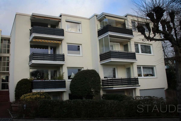 Licht appartement met balkon aan het Godewindpark in Travemünde - thumbnail 1