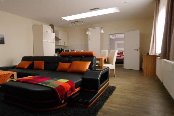 Knus appartement aan de bosrand, 5 minuten van het strand in Bansin - thumbnail 4