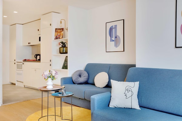Knus appartement voor 6 in Parijs, vlakbij de Marais en Place des Vosges - thumbnail 3
