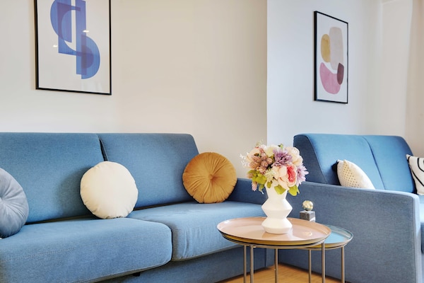 Knus appartement voor 6 in Parijs, vlakbij de Marais en Place des Vosges - thumbnail 5