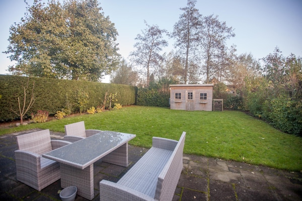 Vrijstaand vakantiehuis met sauna op 300m van de Zeeuwse kust - thumbnail 5