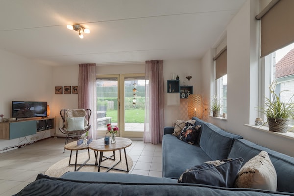 Vrijstaand vakantiehuis met sauna, 300m van zee in Wemeldinge - thumbnail 2