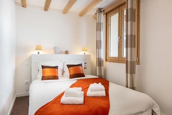 Gerenoveerd 14-persoons appartement met spa en uitzicht op de Vanoise - thumbnail 3