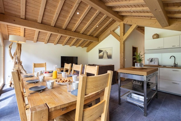 Vrijstaand chalet voor 10 personen in Peisey-Nancroix met gedeelde spa - thumbnail 2