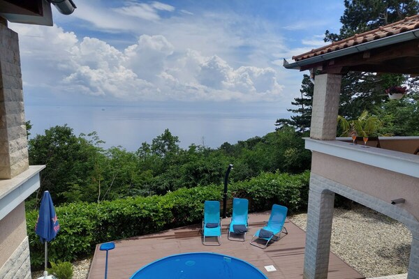 Prachtig appartement met 4 slaapkamers, sauna en whirlpool nabij Opatija - thumbnail 5