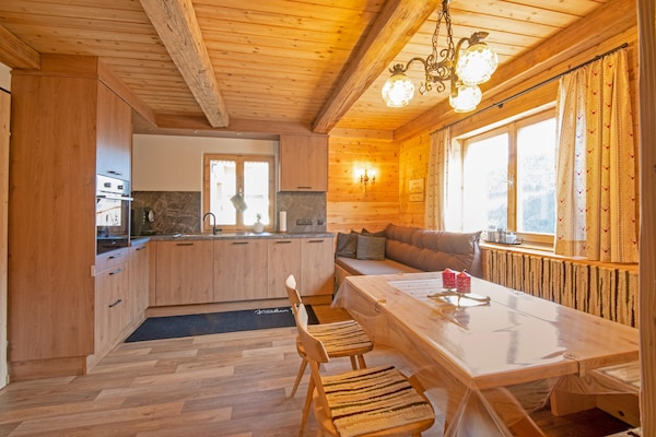 Vrijstaande berghut in Fügenberg met buitensauna en uitzicht op de Alpen - thumbnail 6