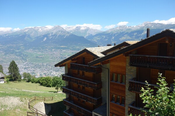 Compact bergappartement voor 4 in WALI, Zwitserland - thumbnail 2