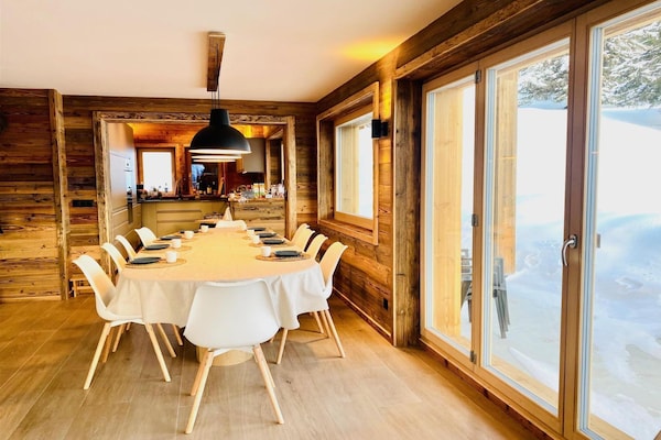 Chalet aan het meer en de piste in Thyon-Les Collons voor 14 personen - thumbnail 4