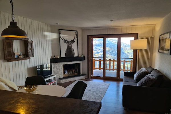 Greppons N 012 - Modern bergappartement voor 6 personen in Wali, Zwitserland - thumbnail 2
