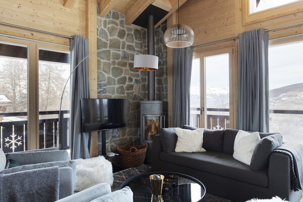 Authentiek chalet voor 4 in Les Masses met uitzicht op de Dent-Blanche - thumbnail 6