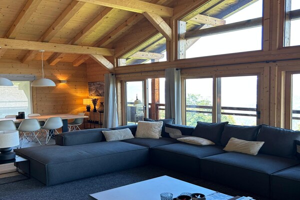 Luxe 10-persoons chalet met sauna en uitzicht op de Dent-Blanche in Les Masses - thumbnail 5