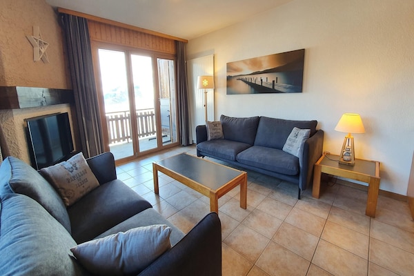 Greppons P 023 - Ruim appartement voor 8 personen in WALI, Zwitserland - thumbnail 2