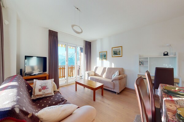 Parel aan de piste: 6-persoons appartement met uitzicht in WALI - thumbnail 2
