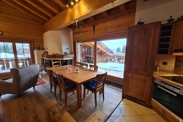 Ruim appartement voor 8 personen direct aan de skipiste in WALI - thumbnail 3
