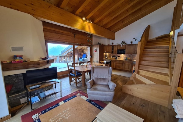 Ruim appartement voor 8 personen direct aan de skipiste in WALI - thumbnail 6