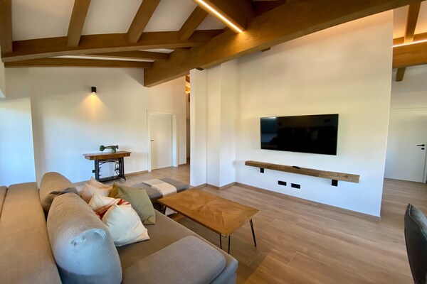 Panoramisch penthouse in Saalfelden met uitzicht op de Alpenreuzen - thumbnail 6