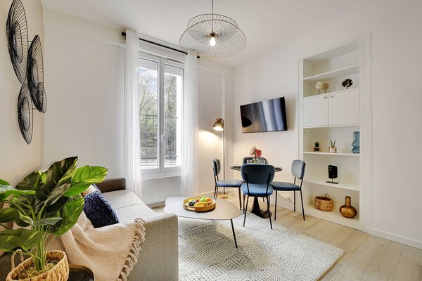 Chic appartement in het 19e arrondissement, vlak bij metro Botzaris - thumbnail 6