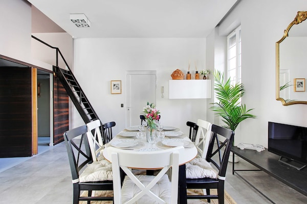 Licht appartement van 58m² voor 5 personen nabij Jardin Hérold - thumbnail 2